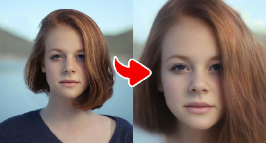 Example result of the Gender Swap – See Yourself as Female effect